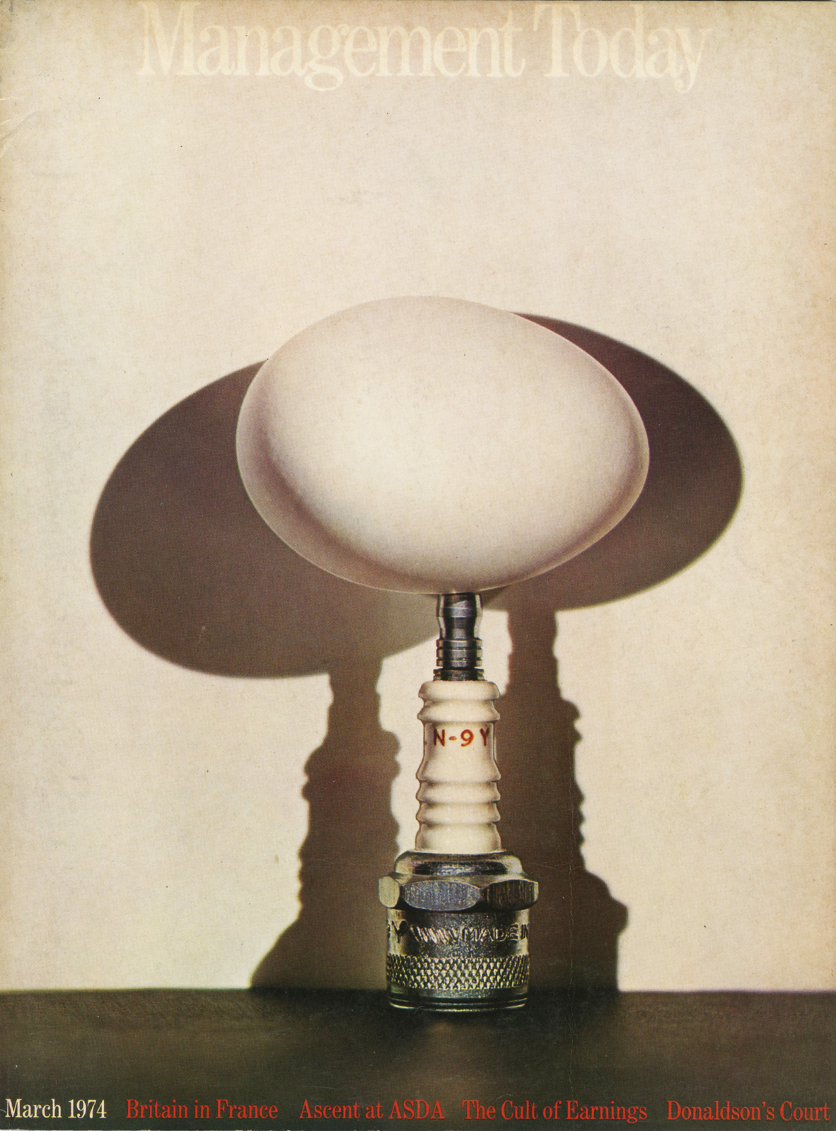 Lester Bookbinder, Management Today 'Egg'**