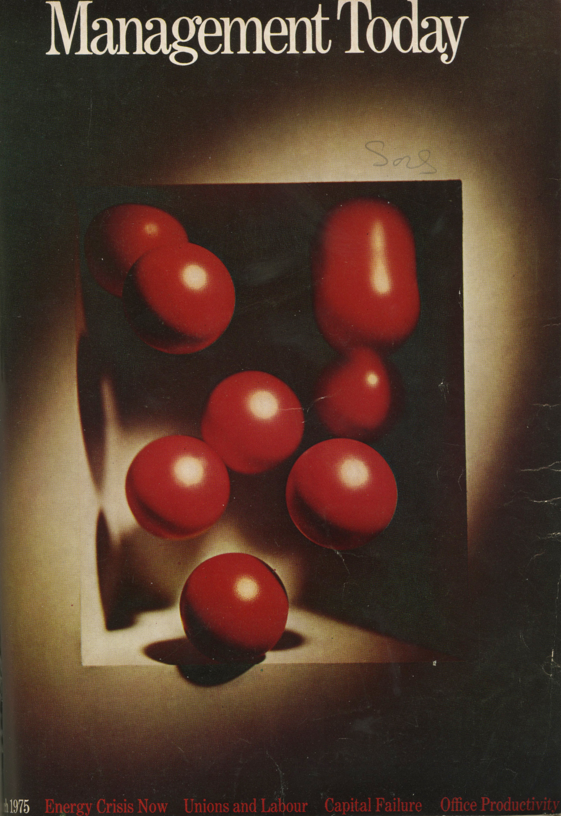 Lester Bookbinder, Management Today 'Red Balls'**-01