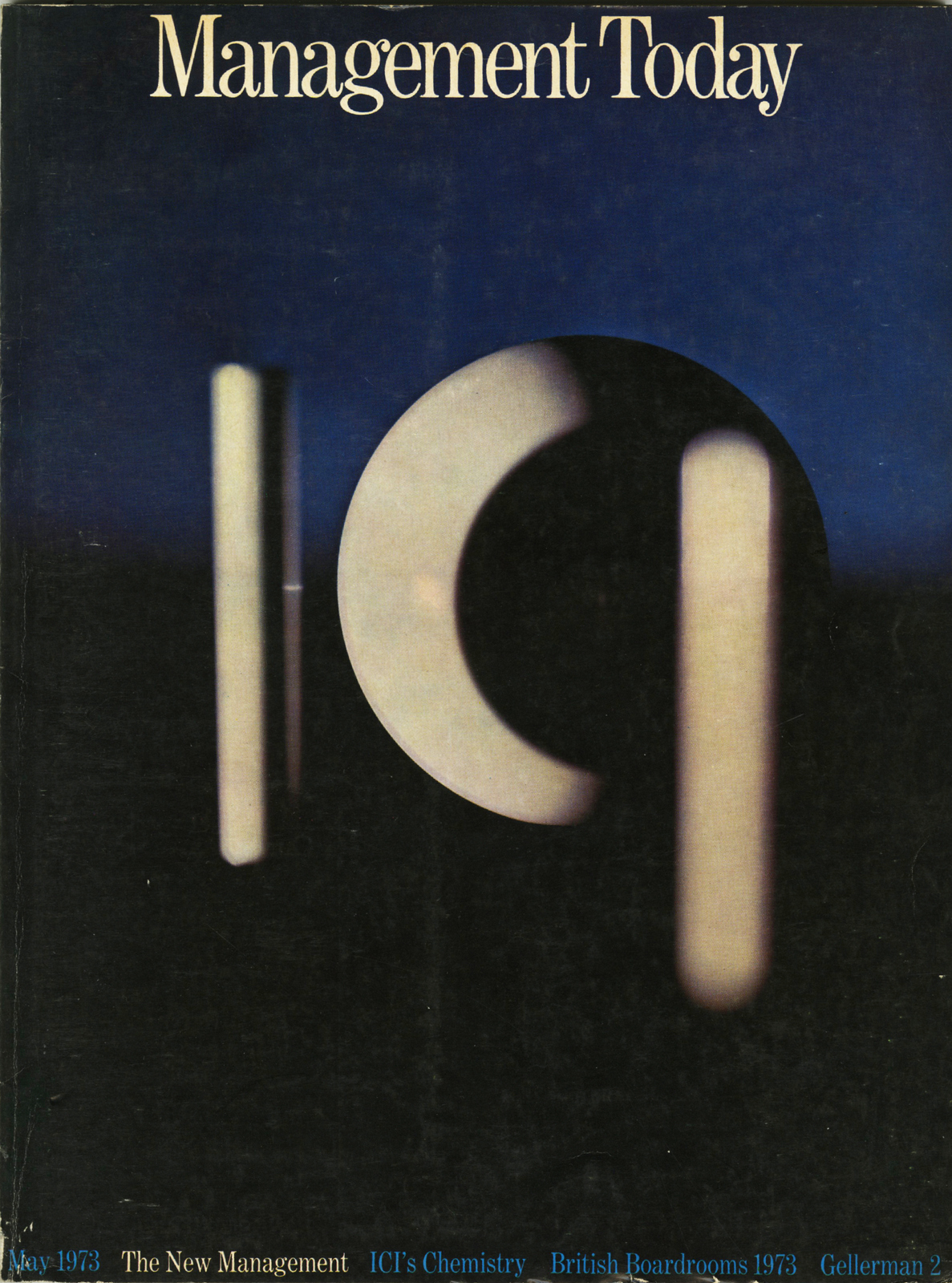 Lester Bookbinder, Management Today 'White Circle Abstract'**