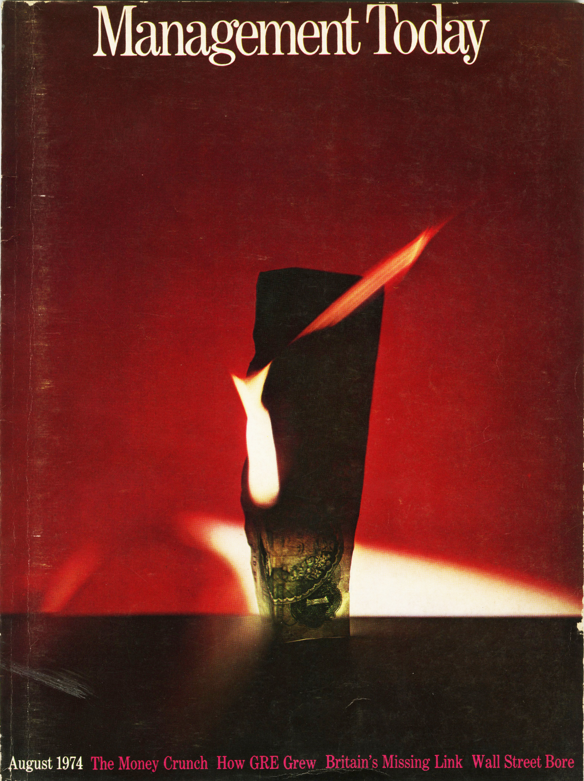 Lester Bookbinder, Management Today 'Burning £'**-01