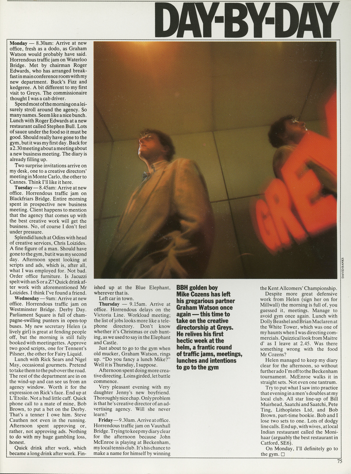 Mike Cozens:Grey Photo