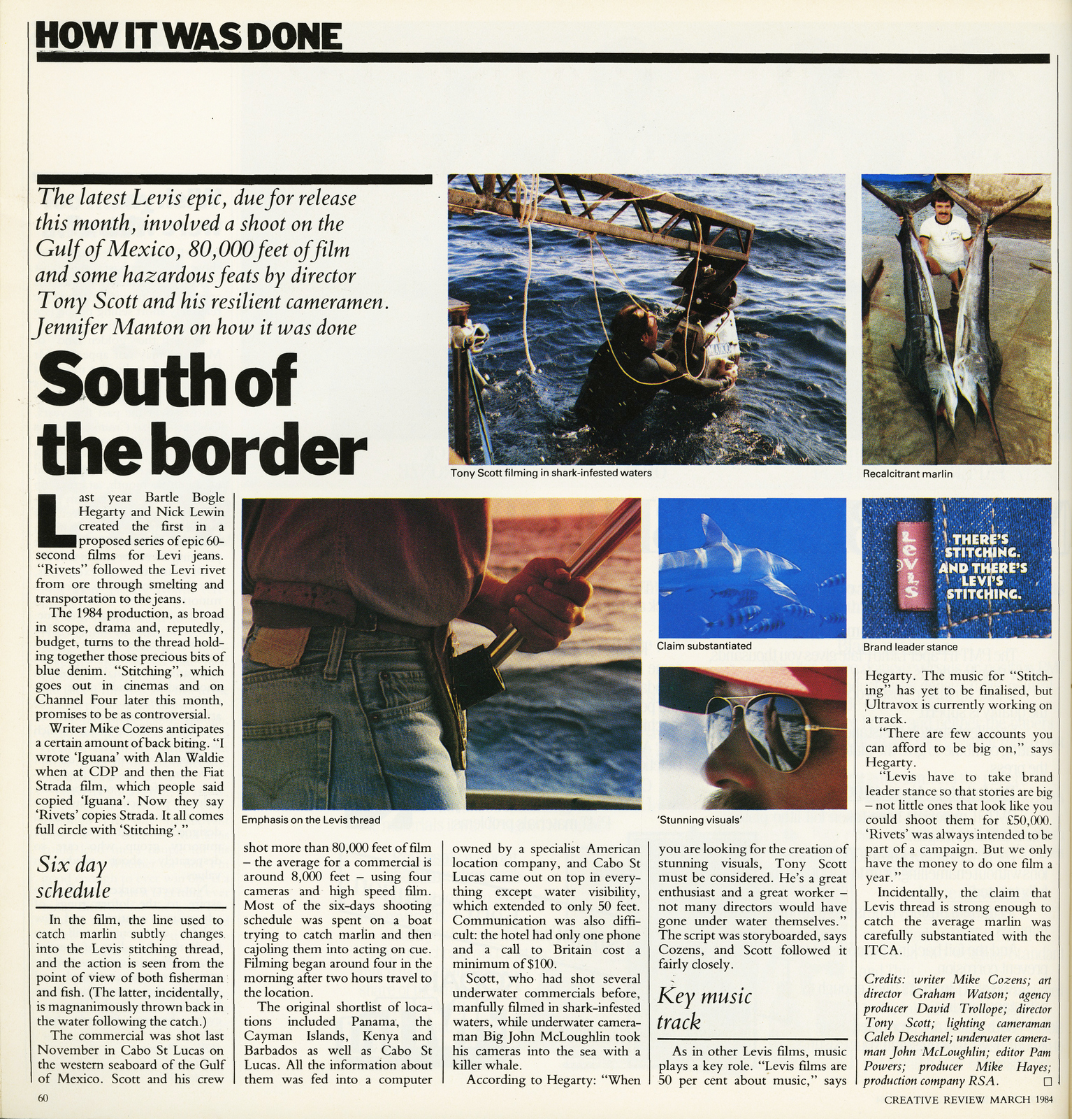 Mike Cozens, Creative Review 'Levi's 'Marlin'.BBH-01