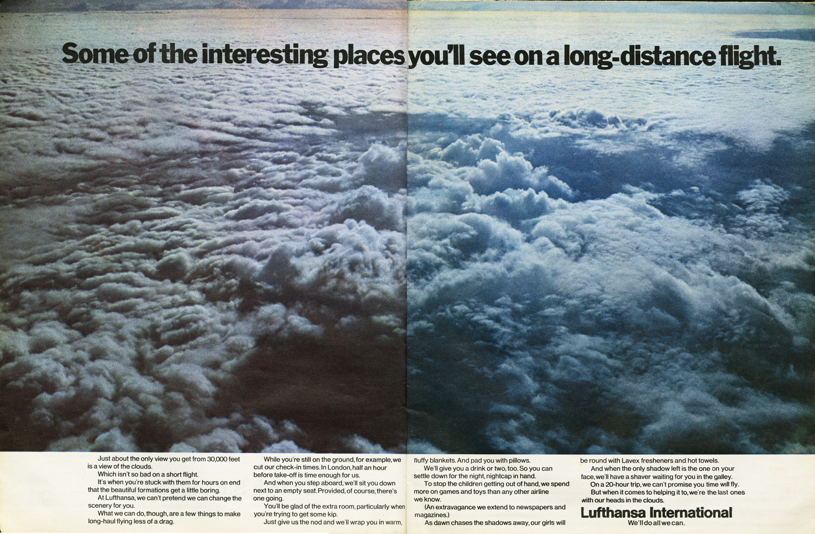 Neil Godfrey, Lufthansa 'Clouds' - DDB-01