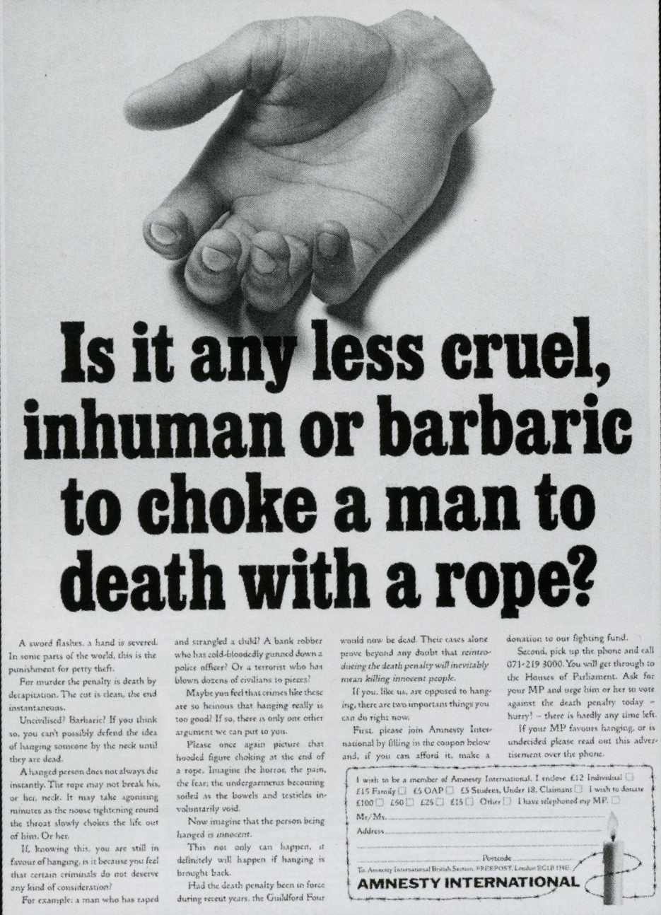 Neil Godfrey, Amnesty 'Hand', CDP-01