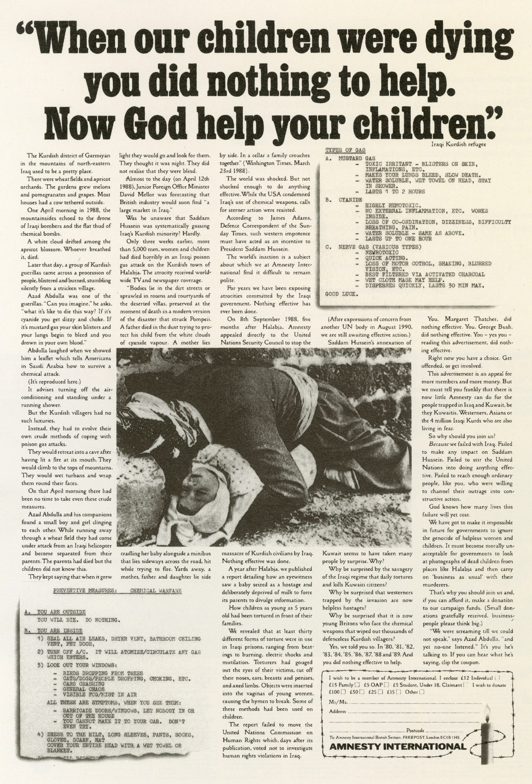 Neil Godfrey, Amnesty 'God', CDP-01