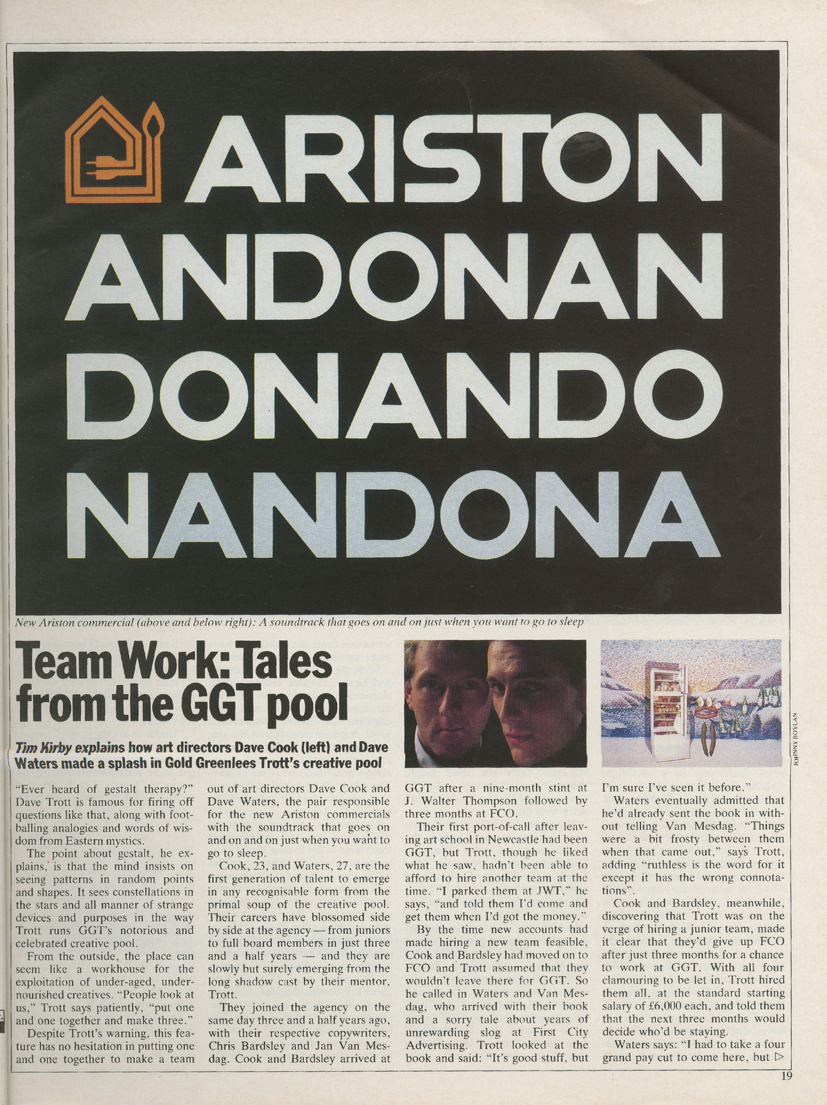 Dave Waters & Dave Cook 1-01