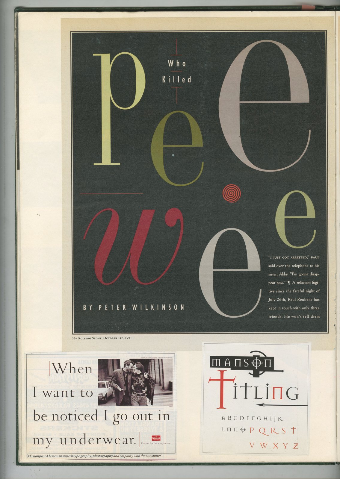 48. GREEN BOOKS: 'Type'