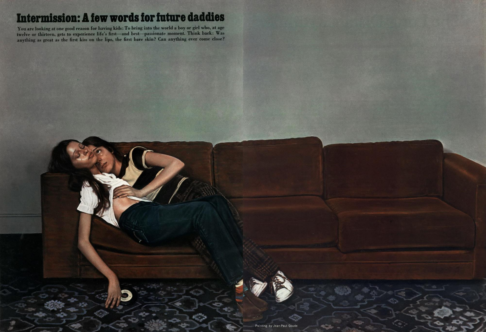 Jean Paul Goude 'Intermission', Esquire.png