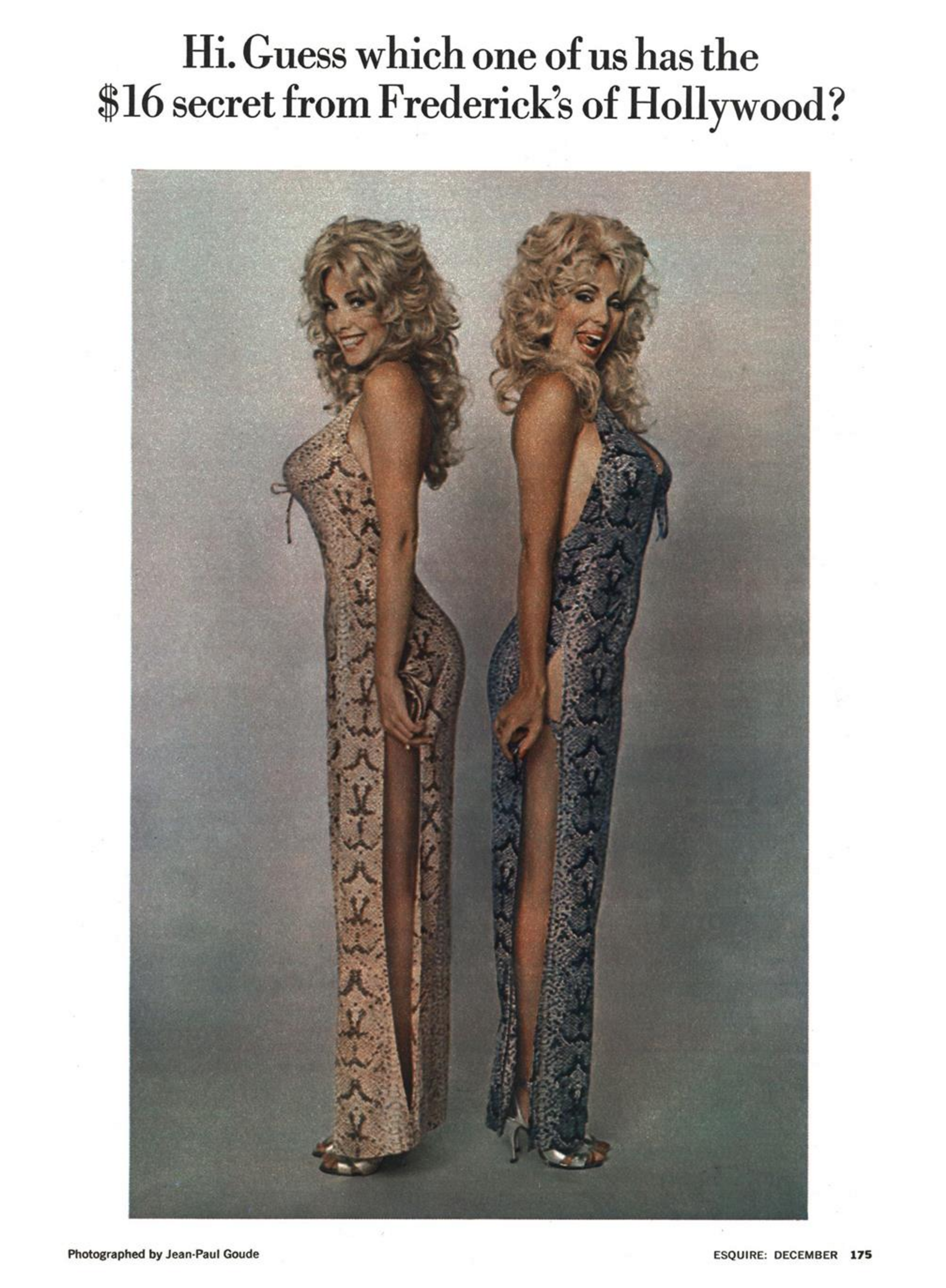 Jean Paul Goude 'Which one?', Esquire.png