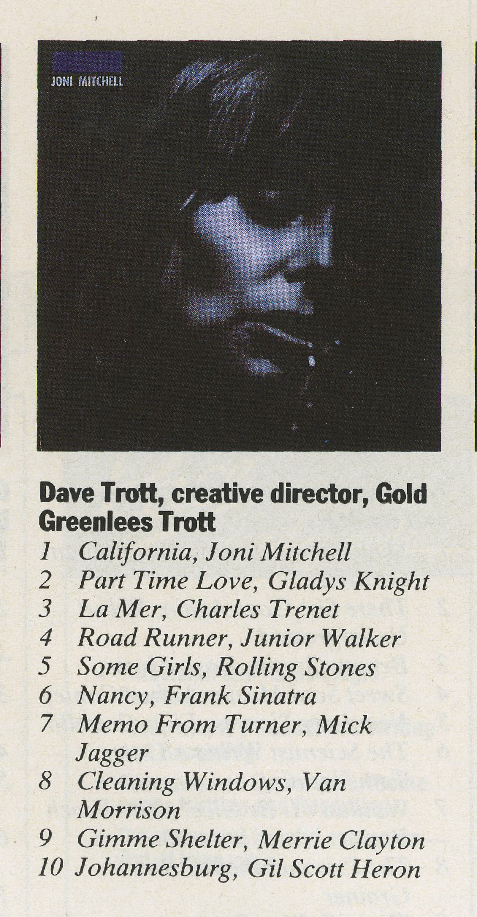 Dave Trott Top 10 Albums