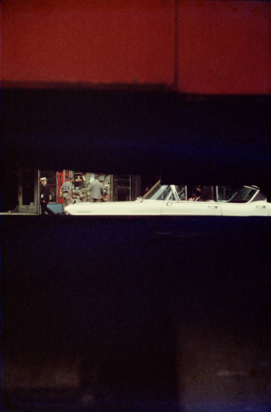 0. 'White Car' Saul Leiter:Dave Dye