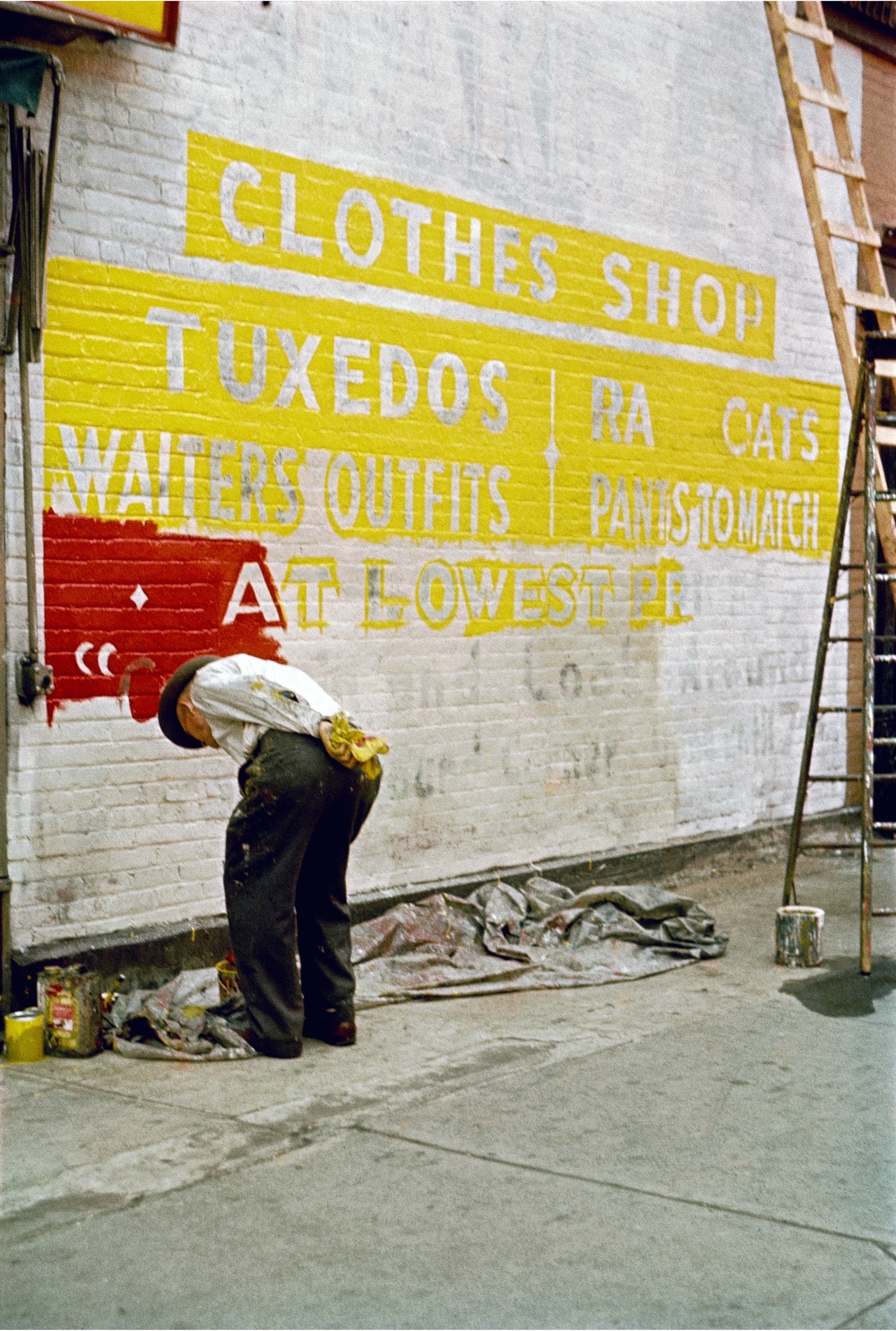 3. 'Sign_Painter_1954', Saul Leiter:Dave Dye