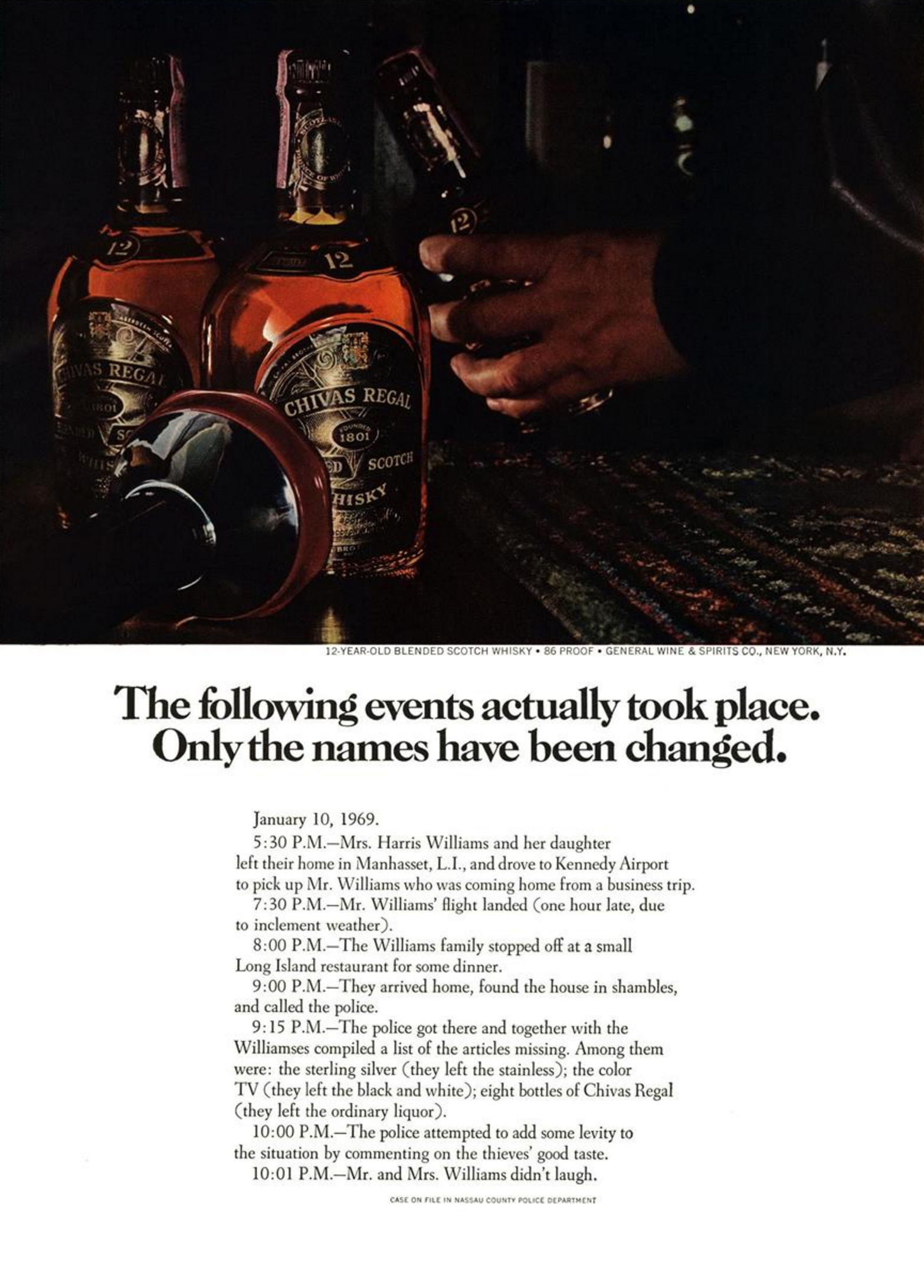 5. 'The Following Events' Chivas Regal, DDB NY (Esquire)