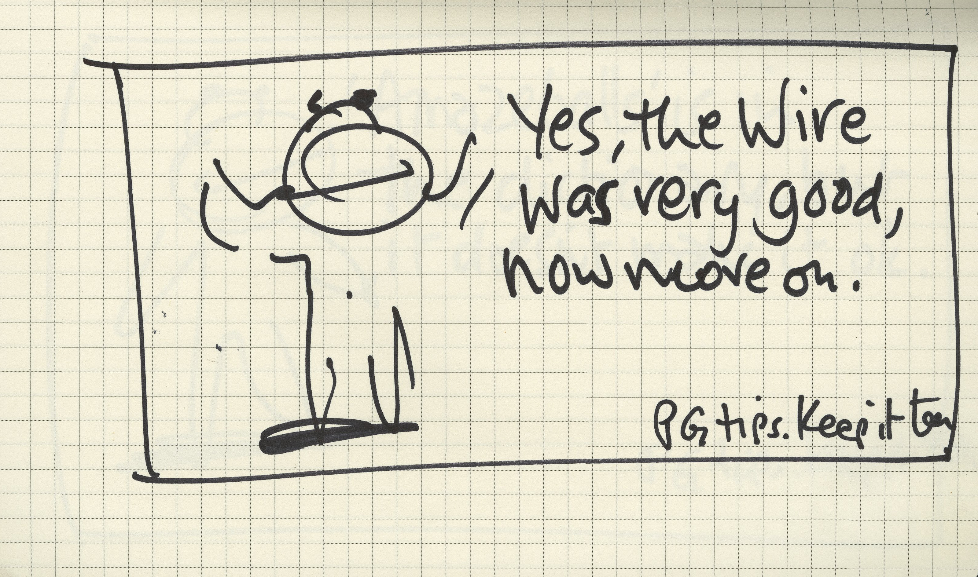 PG tips 'The Wire' rough-01