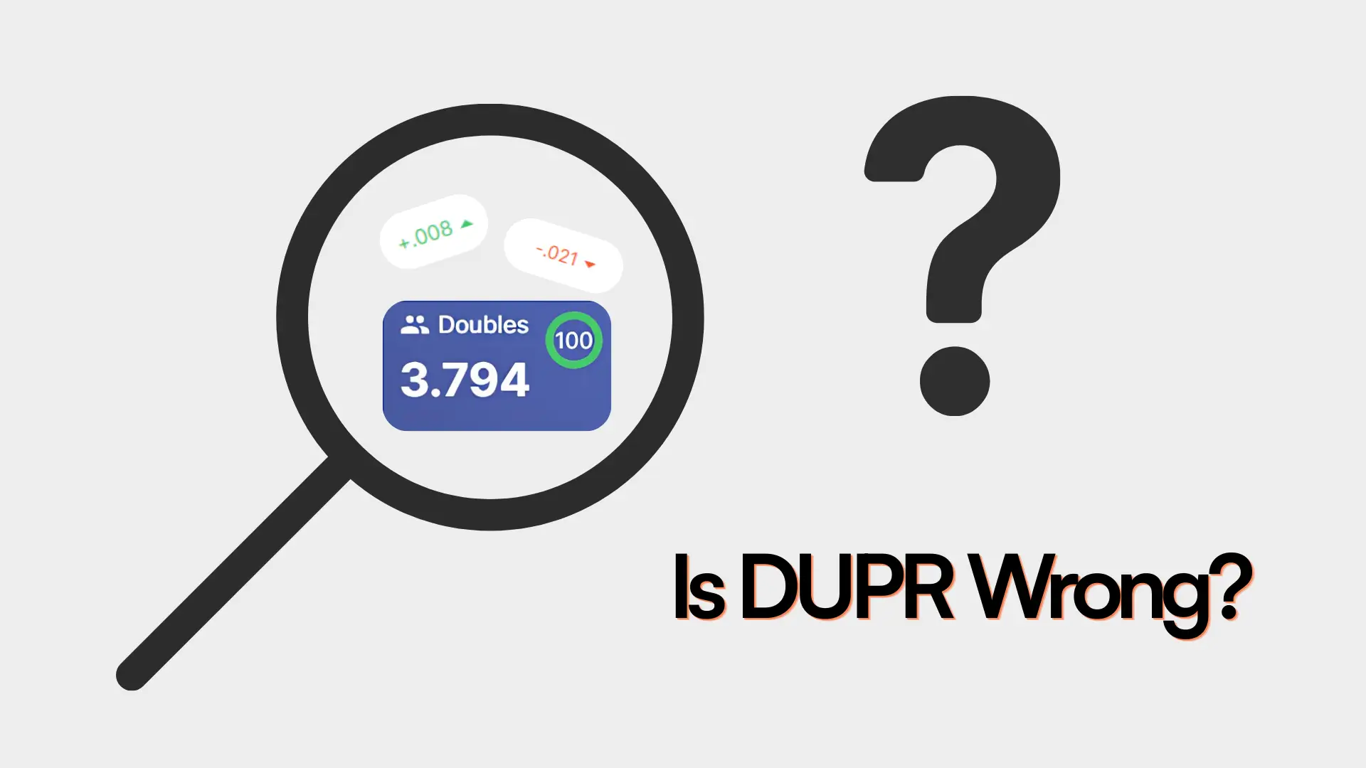 DUPR Made Me Do It: How Score Differential Affects Your Pickleball Rating
