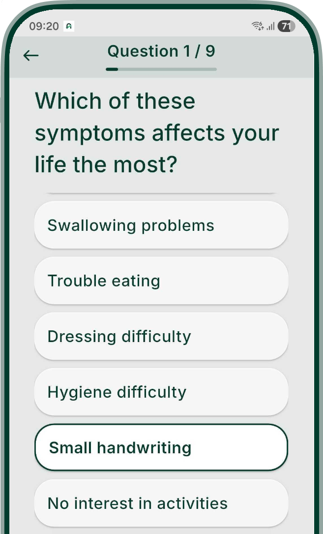 A cell phone with the text over the past week.