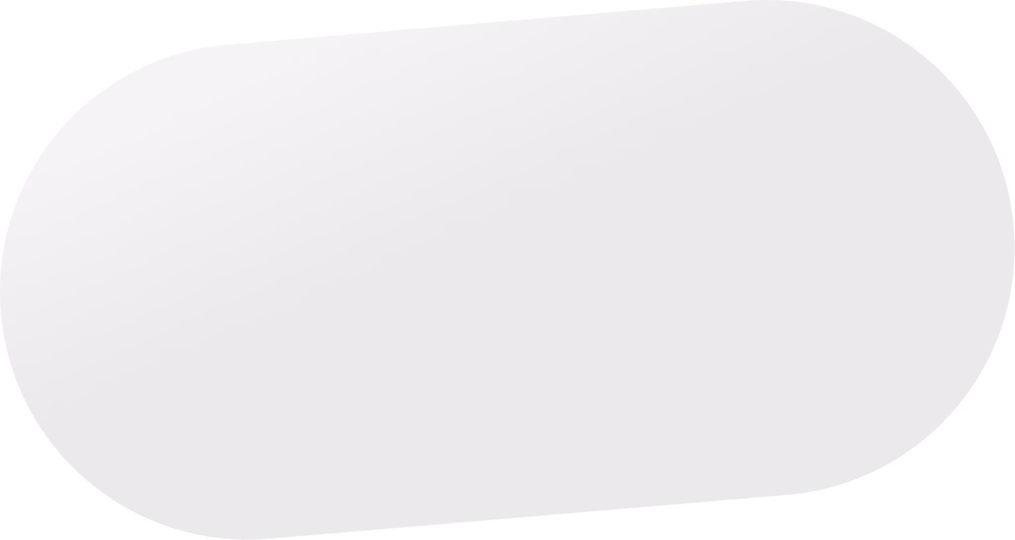 Light gray abstract rounded shape with soft gradient on a transparent background.