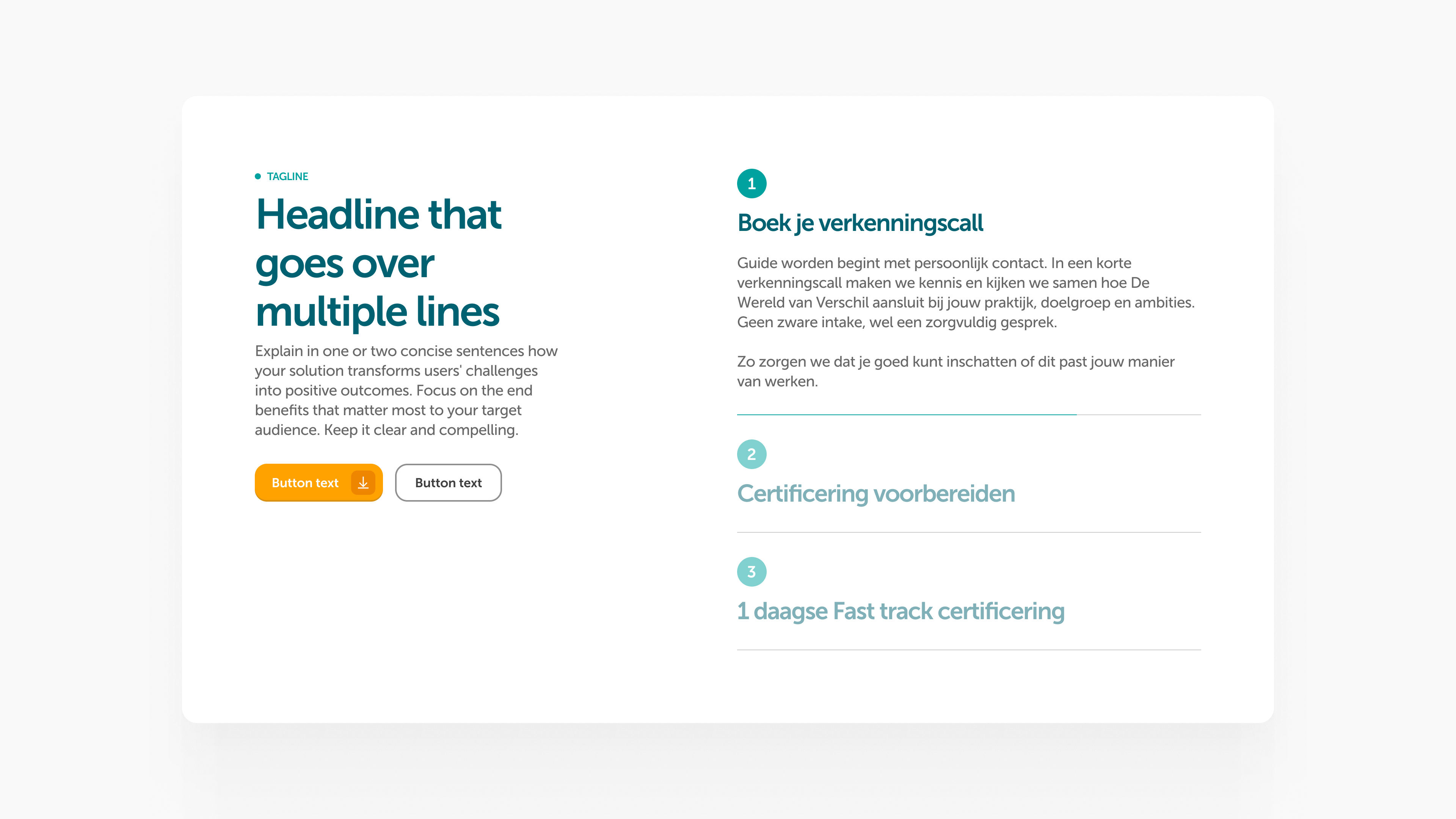 MapsTell two-column section on certification