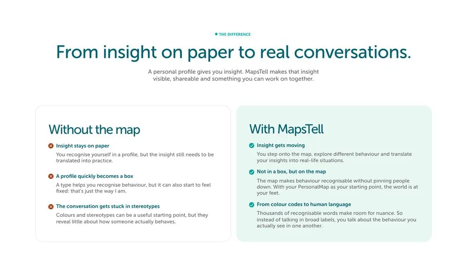Comparison component from mapstell.com