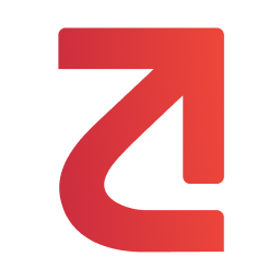 The Rentabus app icon: the red mark on a rounded tile