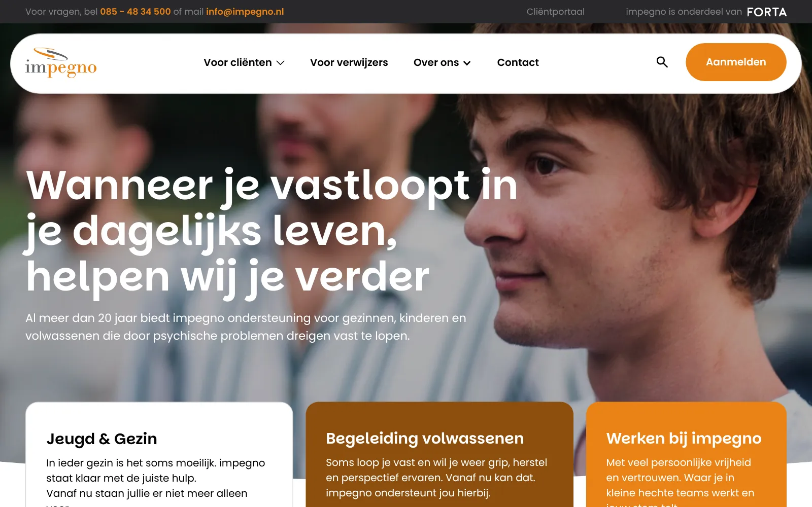impegno website on the Forta framework