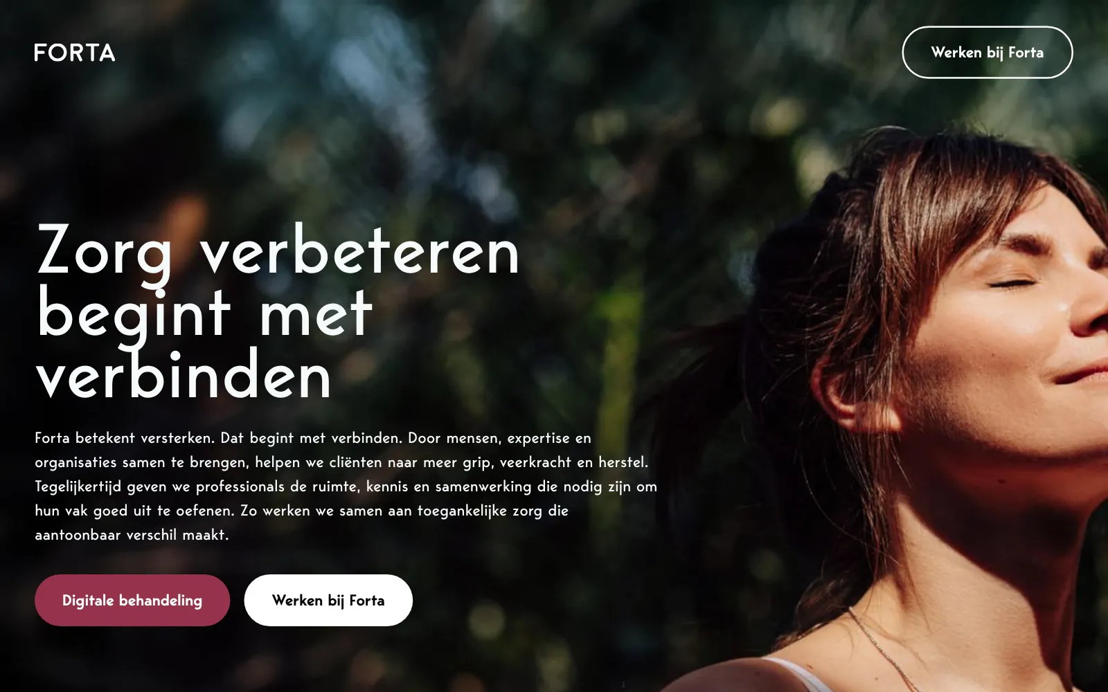 Forta website on the Forta framework