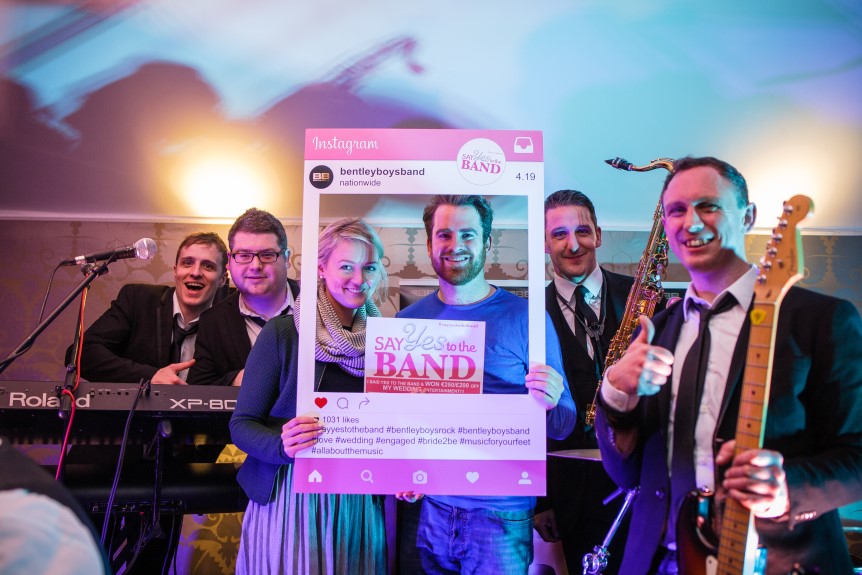 Bentley Boys Dublin Showcase Wednesday 10th Jan “Say YES to the BAND” €250/£200 WINNERS Amy & Barry