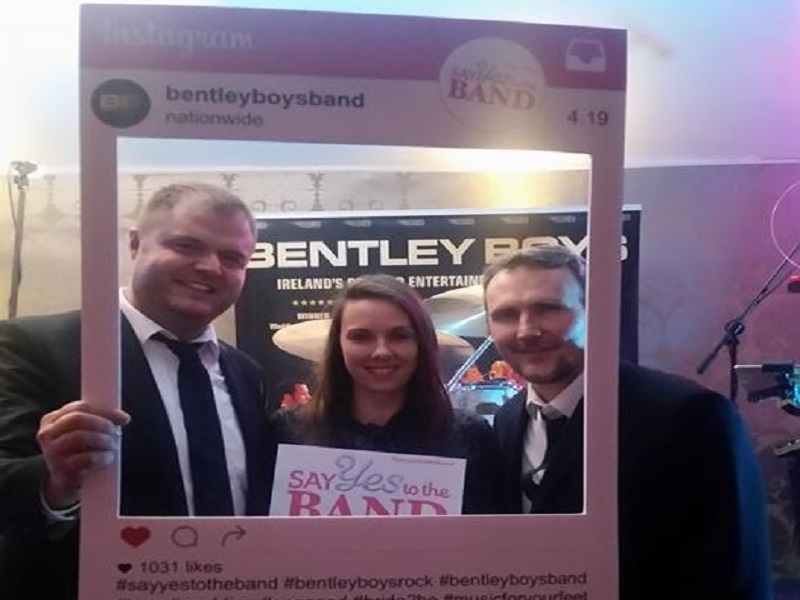 Bentley Boys Dublin Showcase Wednesday 31st January “Say YES to the BAND” €250/£200 WINNERS Karen (accepted by her sister Lara)