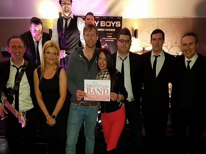 Bentley Boys Dublin Showcase Wednesday 17th Jan “Say YES to the BAND” €250/£200 WINNERS Dominique (accepted by her brother Tom)