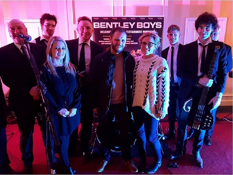 Bentley Boys Athlone Showcase Sunday 14th Jan “Say YES to the BAND” €250/£200 WINNERS Elizabeth & Paul