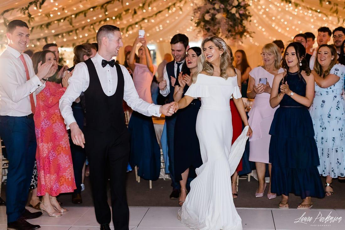 Practice your first dance with a choreographer so your wedding day is perfect