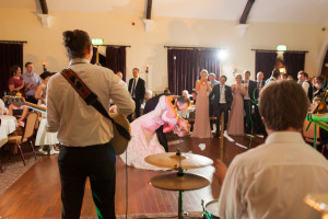Bentley Boys Band performed at a wedding at the Brooklodge Hotel & Macreddin Village in Wicklow