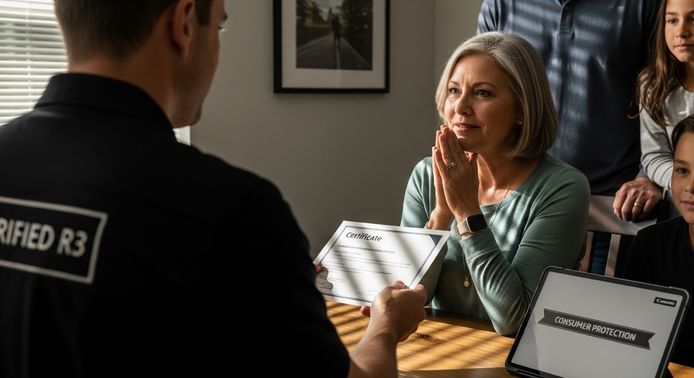 consumer protection appliance certification