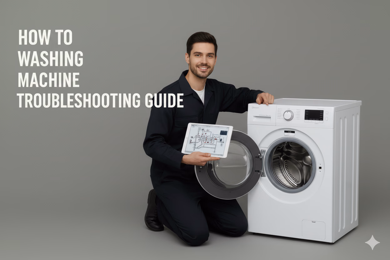 How To Washing Machine Troubleshooting Guide
