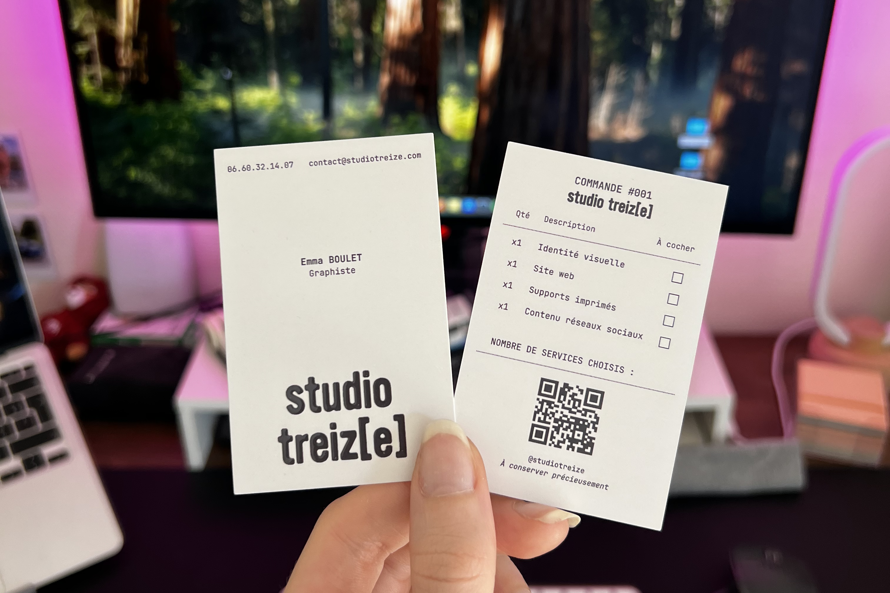 Image représentant mes cartes de visite