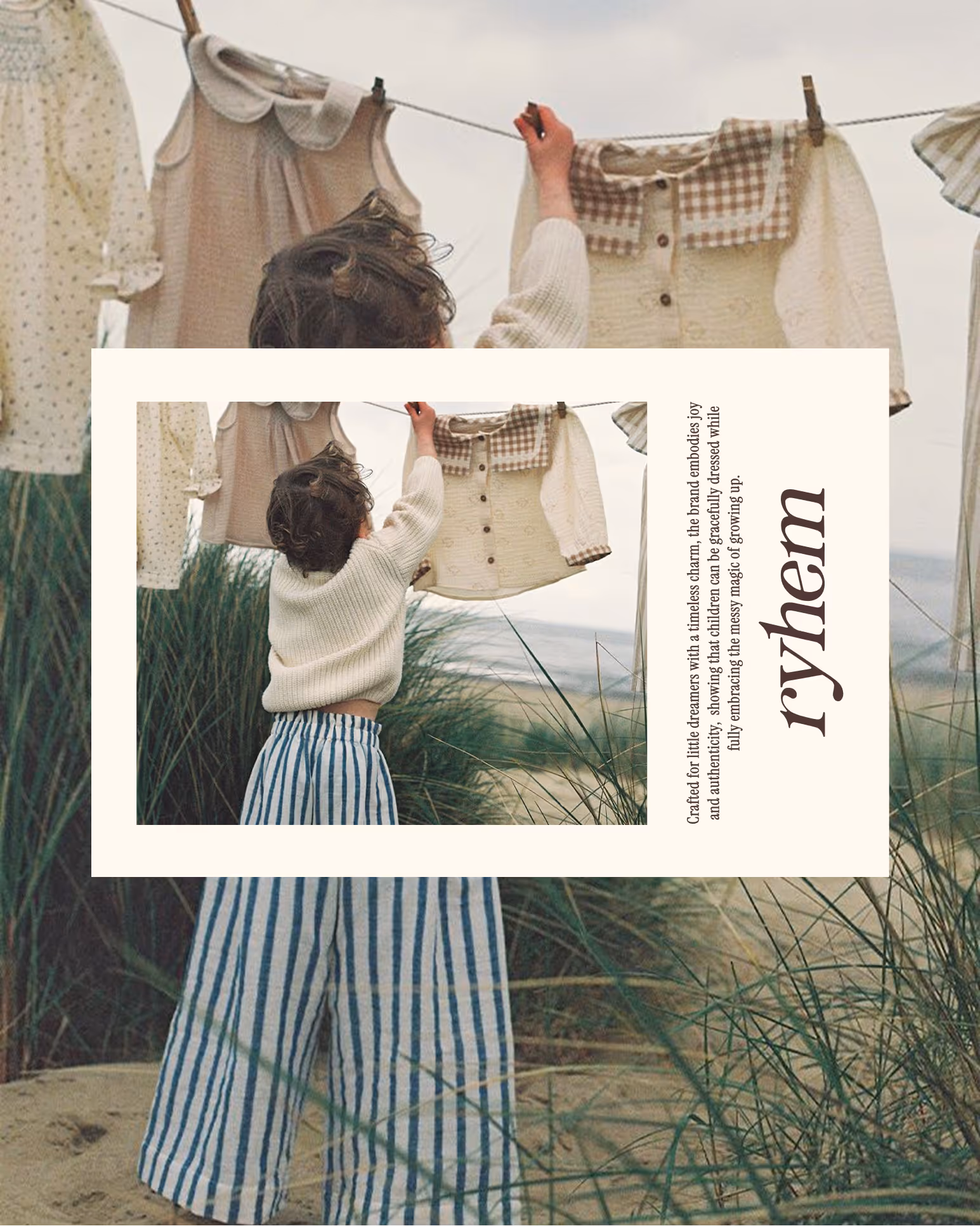 Exemple d'application de l'identité visuelle pour RYHEM : post Instagram