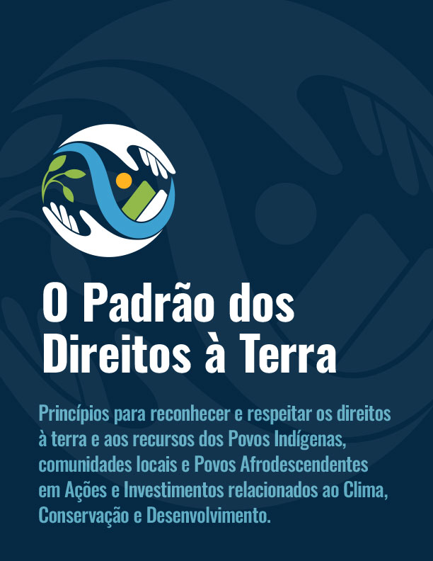 Cover of the Land Rights Standard in Portuguese