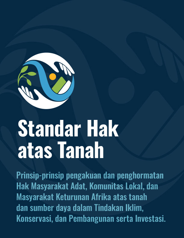Cover of the Land Rights Standard in Indonesian