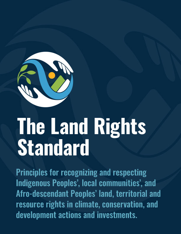 Cover of the Land Rights Standard in English
