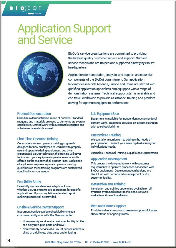 Application Support and Service