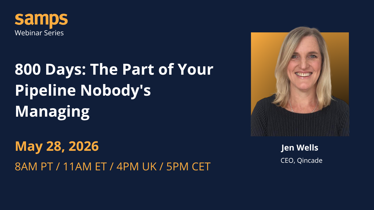 800 Days: The Part of Your Pipeline Nobody's Managing
