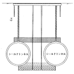 STEP-2 隧道内辅助梁的架设