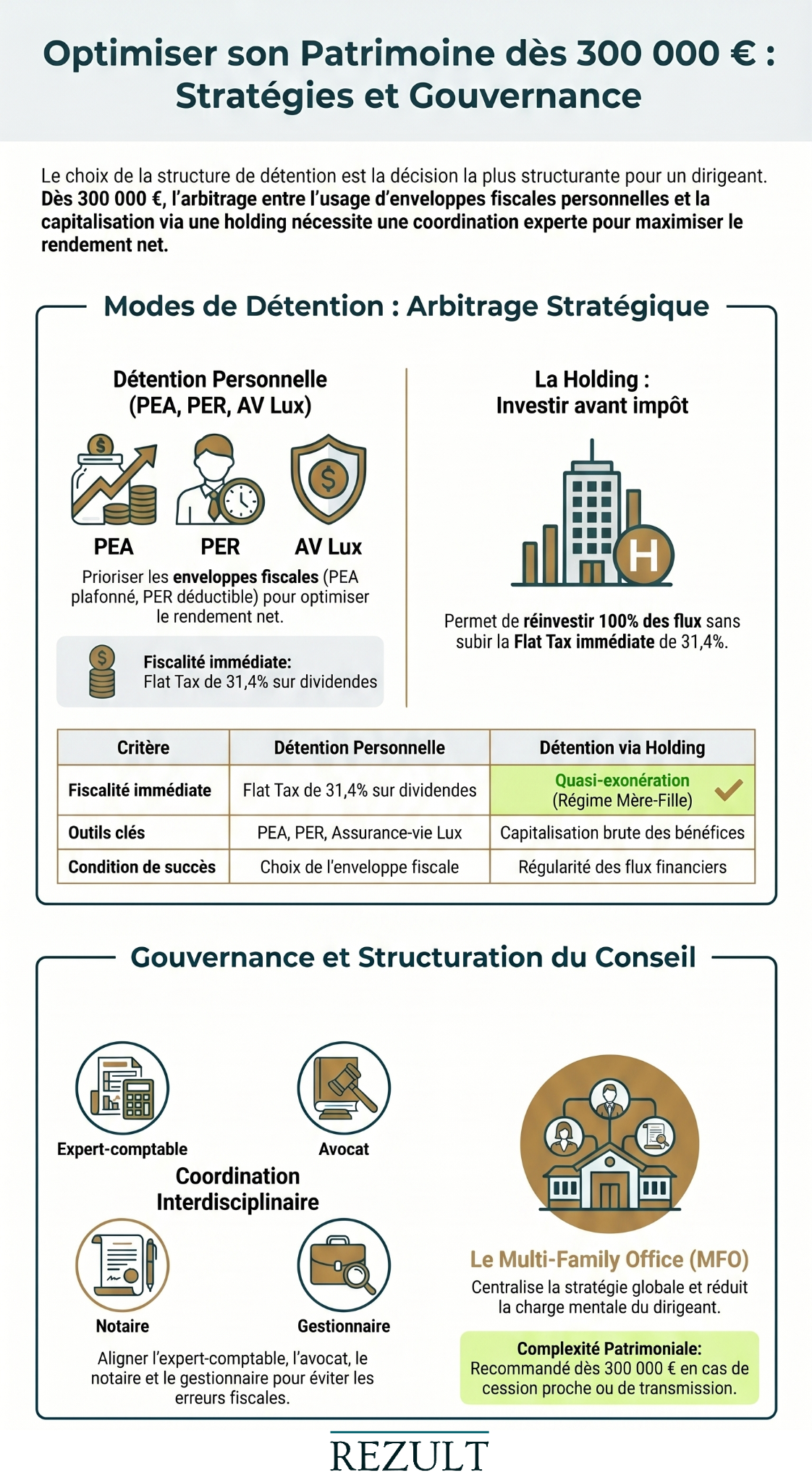 Optimiser patrimoine 300K€