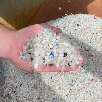 Uni-Shear® SR600F shredded IBC