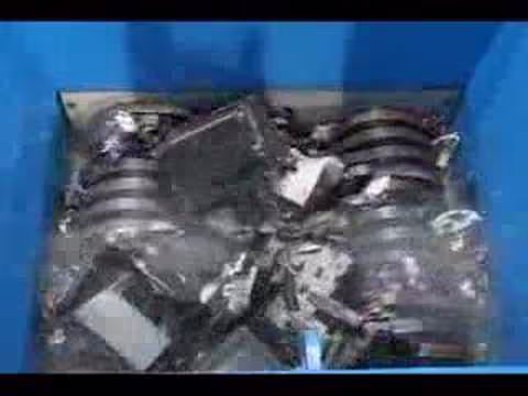 E-スクラップ - 電子機器の破砕