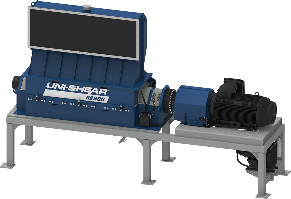 The SR600F is engineered for high-volume processing capable of delivering consistently refined, uniform output as small as 4mm.