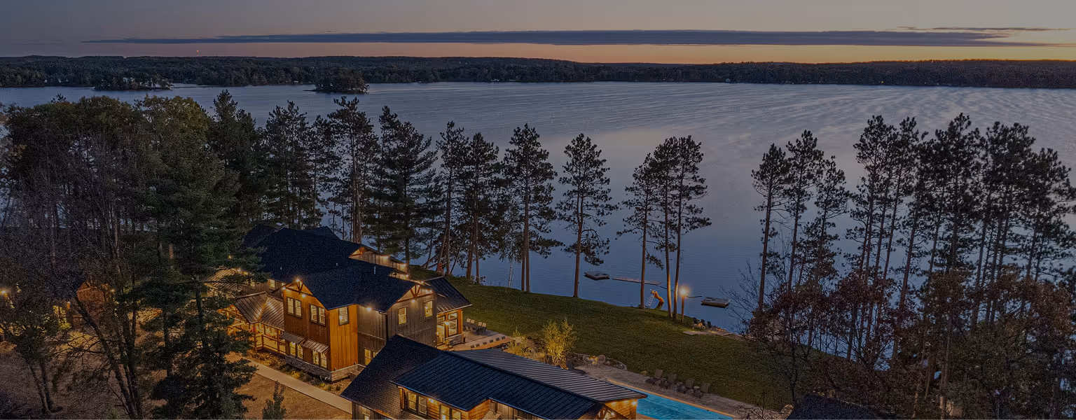 Retreat lakeside location