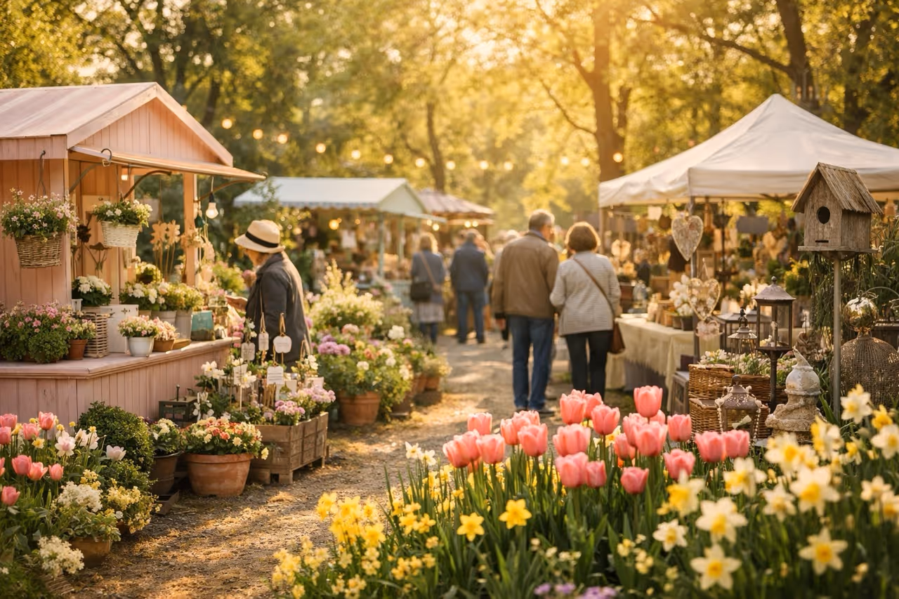 Gartenromantik im Kurpark Mölln