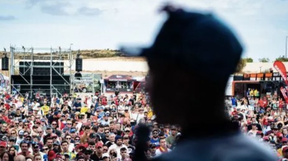 Foule de spectateurs