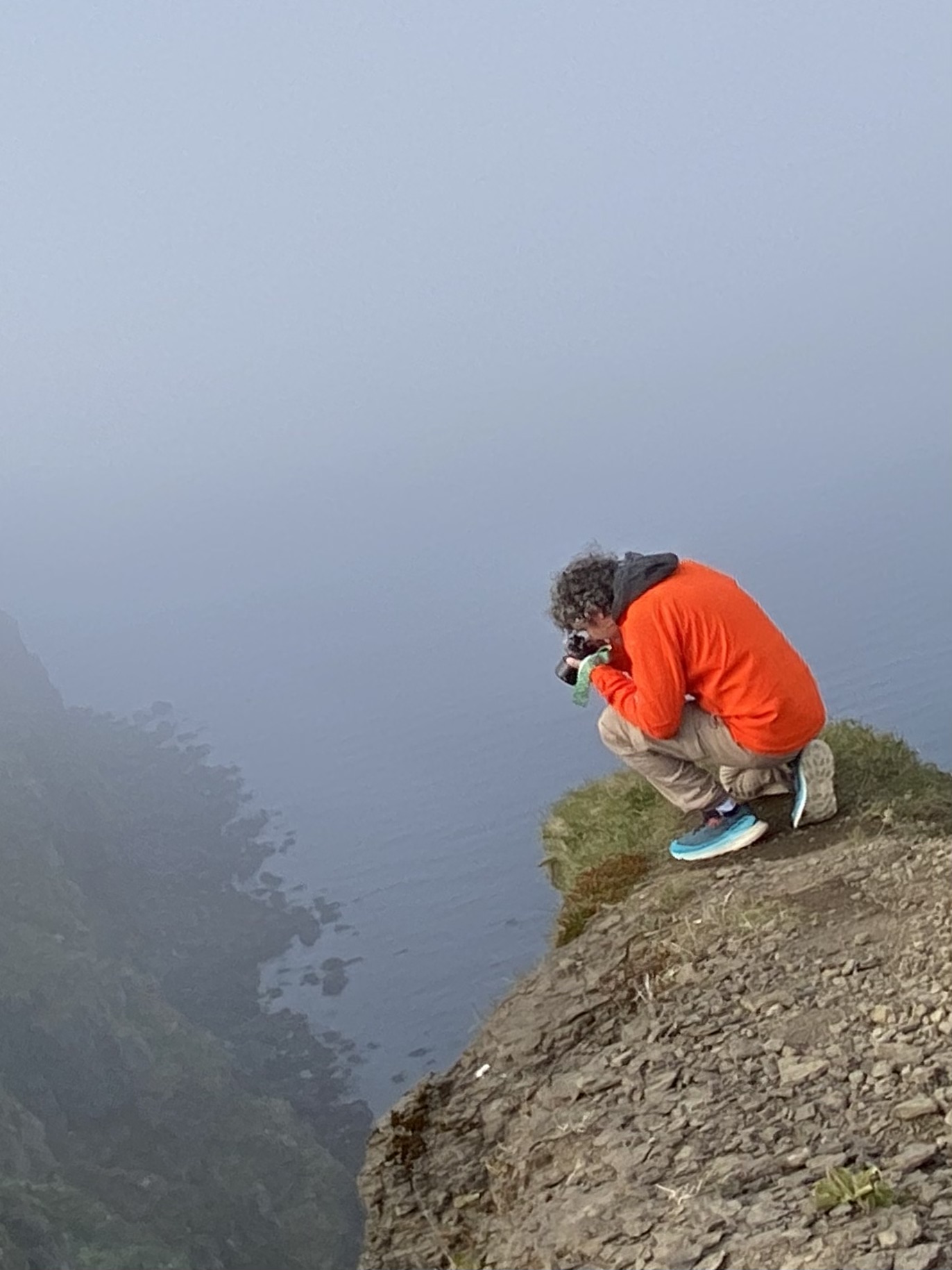 Moi qui prend encore une photo, proche du vide